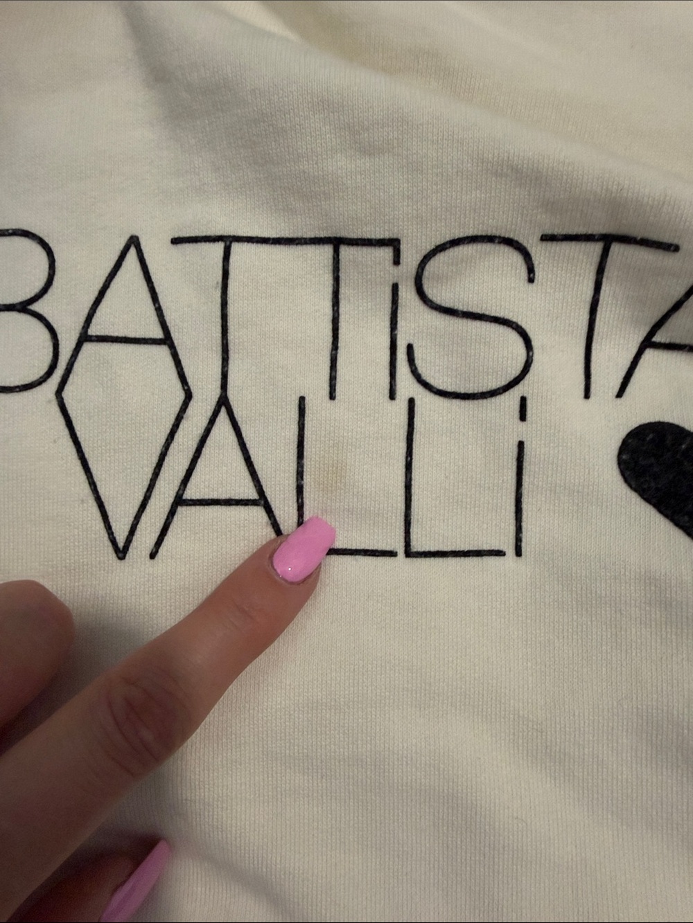Giambattista Valli Cream Logo Hoodie - Picture 4 of 5